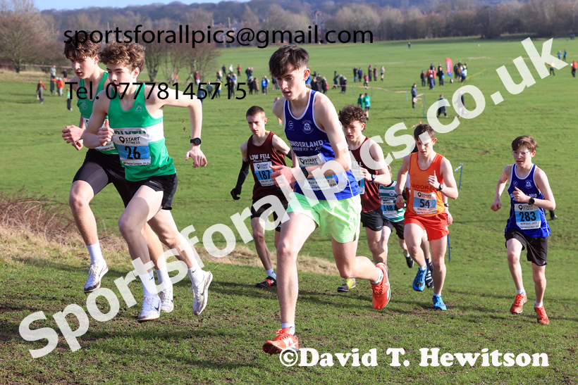 Mens Under-17s 2026 NEHL Sherman Cup and Davidson Shield, Temple Park, South Shields. Photo: David T. Hewitson/Sports for All Pics